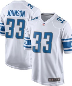 Kerryon Johnson Detroit Lions Nike Game Jersey - White