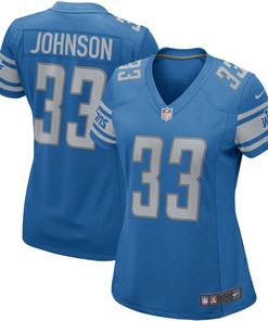 Kerryon Johnson Detroit Lions Nike Womens Game Jersey - Blue