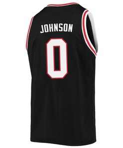Keshad Johnson 0 San Diego State Aztecs 2023 Basketball Jersey- Men Black