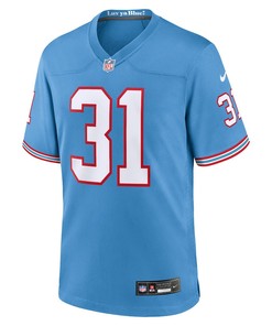 Kevin Byard 31 Tennessee Titans Oilers Throwback Alternate Game Men Jersey - Light Blue