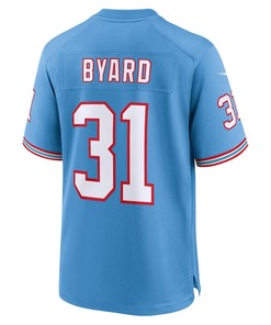 Kevin Byard 31 Tennessee Titans Oilers Throwback Alternate Game Men Jersey - Light Blue