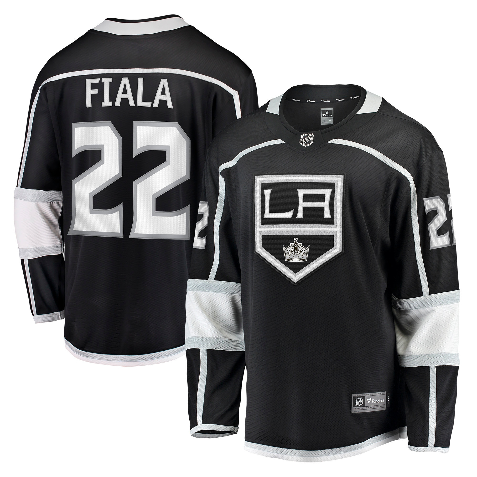 Kevin Fiala Los Angeles Kings Fanatics Branded Home Breakaway Player Jersey - Black Nhl