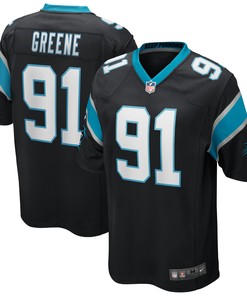 Kevin Greene Carolina Panthers Game Retired Player Jersey - Black Nfl