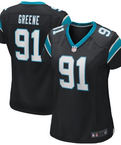 Kevin Greene Carolina Panthers Womens Game Retired Player Jersey - Black Nfl