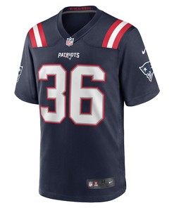 Kevin Harris New England Patriots Game Player Jersey - Navy