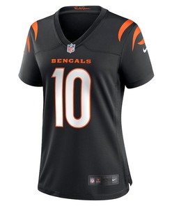 Kevin Huber 10 Cincinnati Bengals Women's Game Jersey - Black