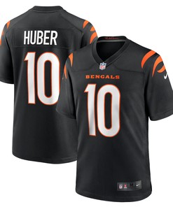 Kevin Huber Cincinnati Bengals Game Jersey - Black Nfl