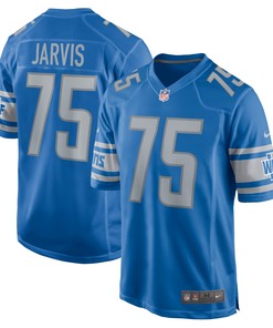 Kevin Jarvis Detroit Lions Player Game Jersey - Blue Nfl