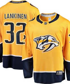 Kevin Lankinen Nashville Predators Fanatics Branded Home Breakaway Player Jersey - Gold Nhl