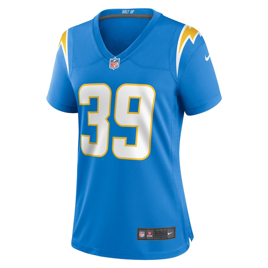 Kevin Marks Los Angeles Chargers Women's Player Game Jersey - Powder Blue