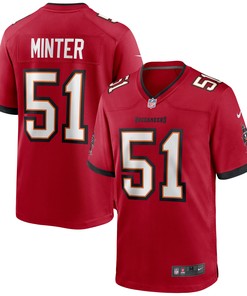Kevin Minter Tampa Bay Buccaneers Game Jersey - Red Nfl