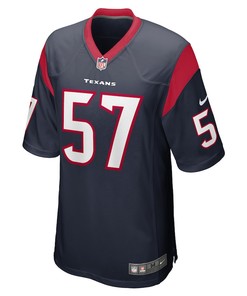 Kevin Pierre-Louis Houston Texans Game Player Jersey - Navy