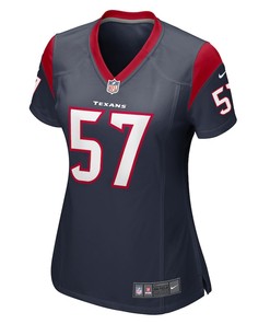 Kevin Pierre-Louis Houston Texans Women's Game Player Jersey - Navy