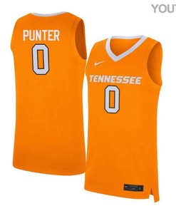 Kevin Punter 0 Tennessee Volunteers Elite Basketball Youth Jersey - Orange