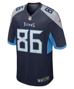 Kevin Rader Tennessee Titans Game Player Jersey - Navy