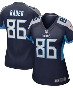 Kevin Rader Tennessee Titans Women's Game Player Jersey - Navy