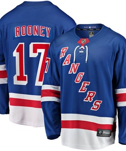 Kevin Rooney New York Rangers Fanatics Branded 2017/18 Home Breakaway Replica Jersey - Blue Nhl