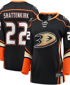 Kevin Shattenkirk Anaheim Ducks Fanatics Branded Womens Home Breakaway Jersey - Black Nhl