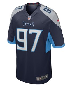Kevin Strong Tennessee Titans Game Player Jersey - Navy