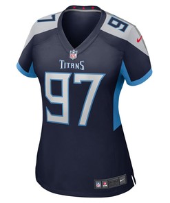 Kevin Strong Tennessee Titans Women's Game Player Jersey - Navy