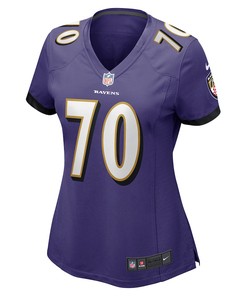 Kevin Zeitler 70 Baltimore Ravens Women's Game Jersey - Purple