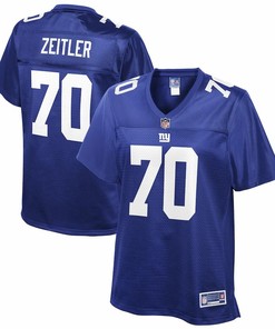Kevin Zeitler New York Giants Nfl Pro Line Womens Team Player Jersey - Royal