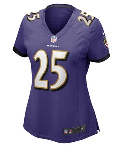 Kevon Seymour 25 Baltimore Ravens Women's Game Player Jersey - Purple