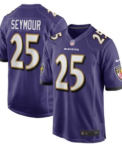 Kevon Seymour Baltimore Ravens Game Player Jersey - Purple