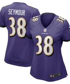 Kevon Seymour Baltimore Ravens Womens Game Jersey - Purple Nfl