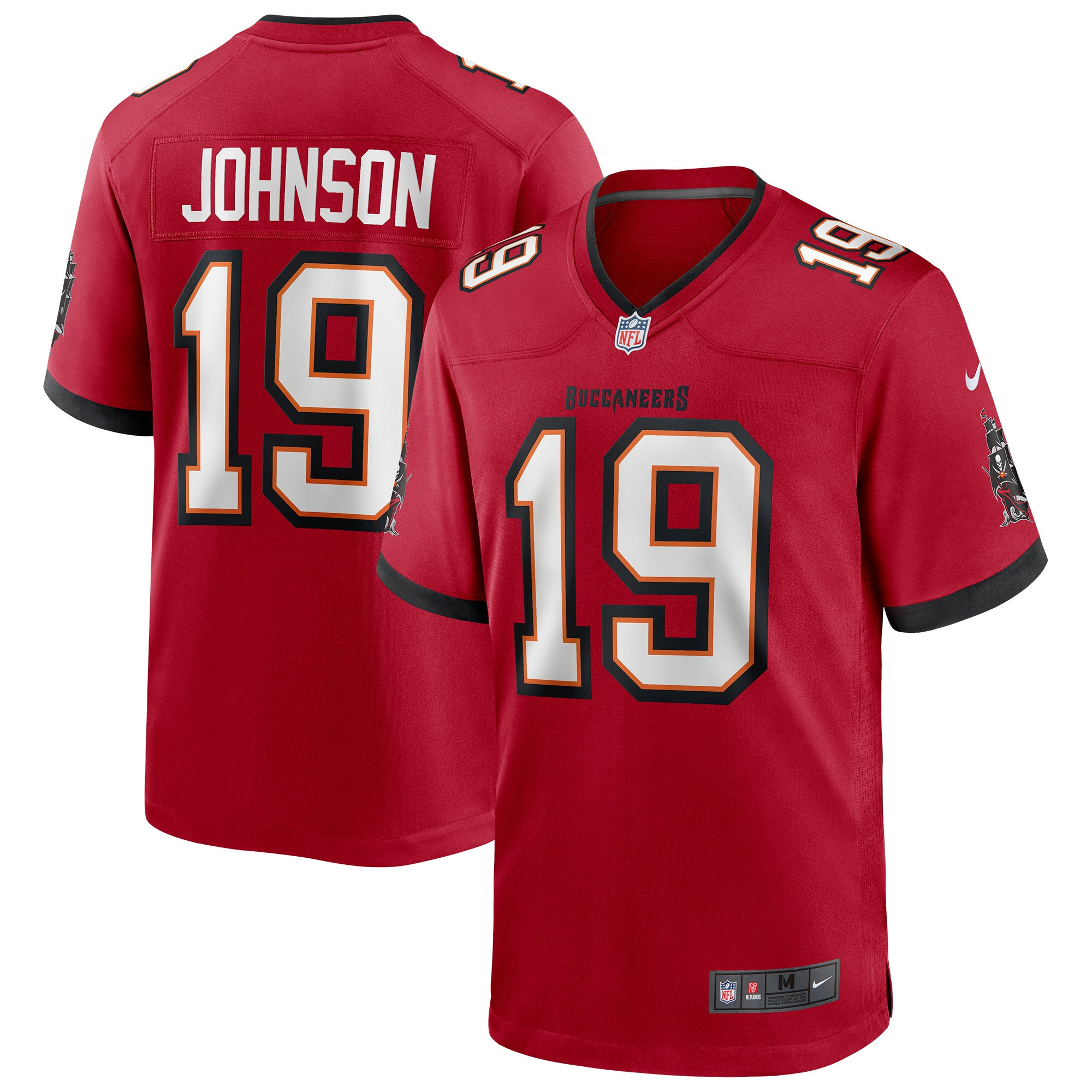 Keyshawn Johnson Tampa Bay Buccaneers Game Retired Player Jersey - Red Nfl