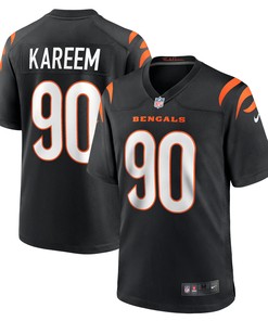 Khalid Kareem Cincinnati Bengals Game Jersey - Black Nfl