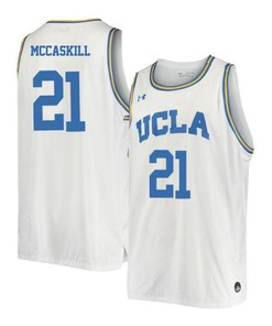 Khalid McCaskill 21 UCLA Bruins Retro Elite Basketball Men Jersey - White