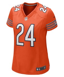Khalil Herbert 24 Chicago Bears Women's Alternate Game Player Jersey - Orange