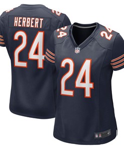 Khalil Herbert Chicago Bears Womens Game Jersey - Navy Nfl