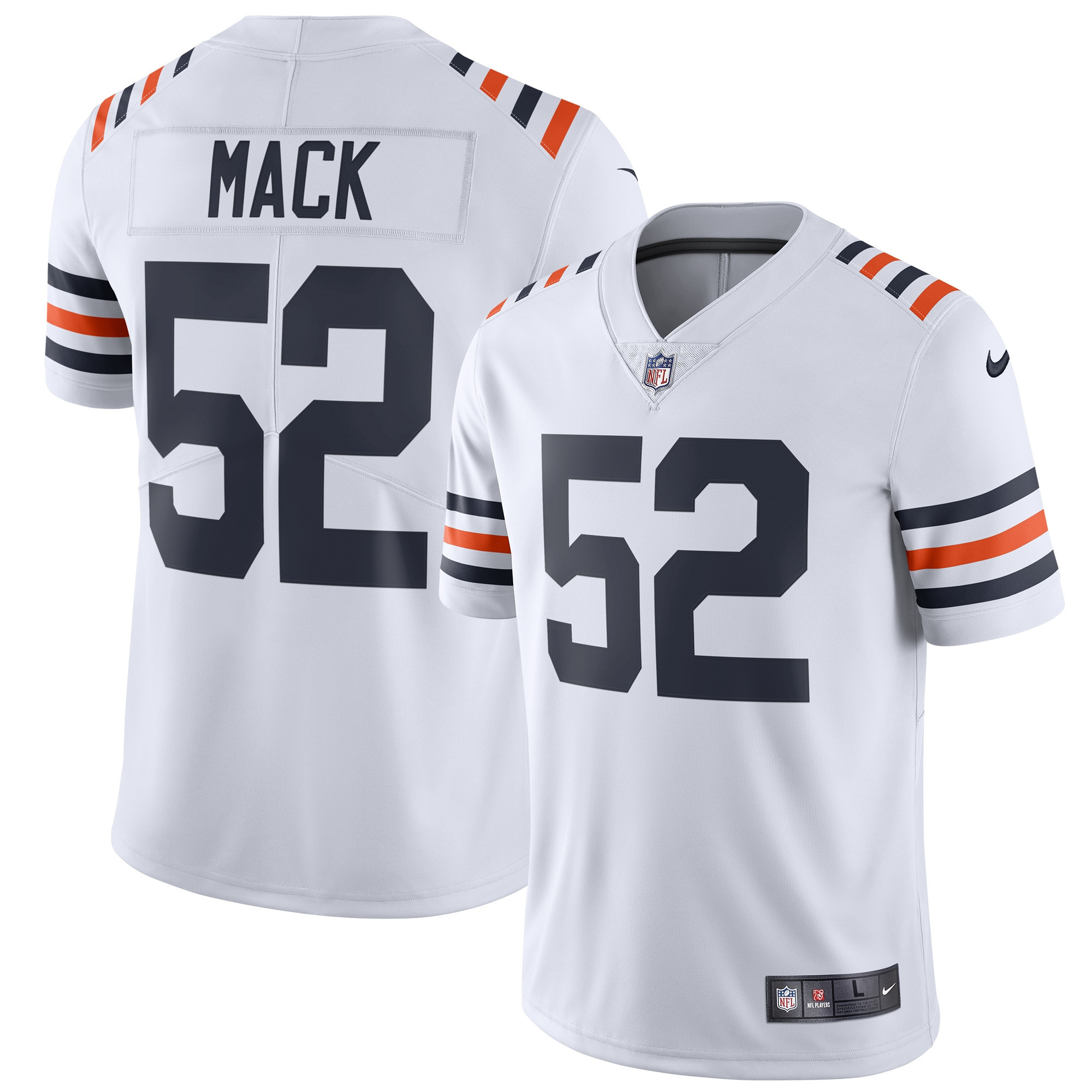 Khalil Mack Chicago Bears 2019 Alternate Classic Vapor Limited Jersey - White Nfl