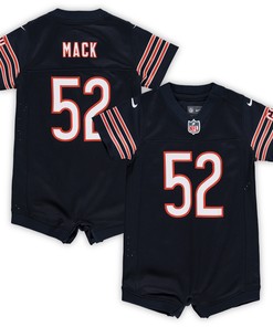 Khalil Mack Chicago Bears Infant Romper Jersey - Navy Nfl