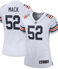Khalil Mack Chicago Bears Nike Womens 2019 Alternate Classic Game Jersey - White