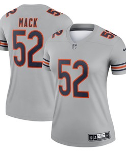 Khalil Mack Chicago Bears Womens Inverted Legend Jersey - Gray Nfl