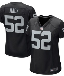 Khalil Mack Las Vegas Raiders Nike Womens Game Jersey - Black