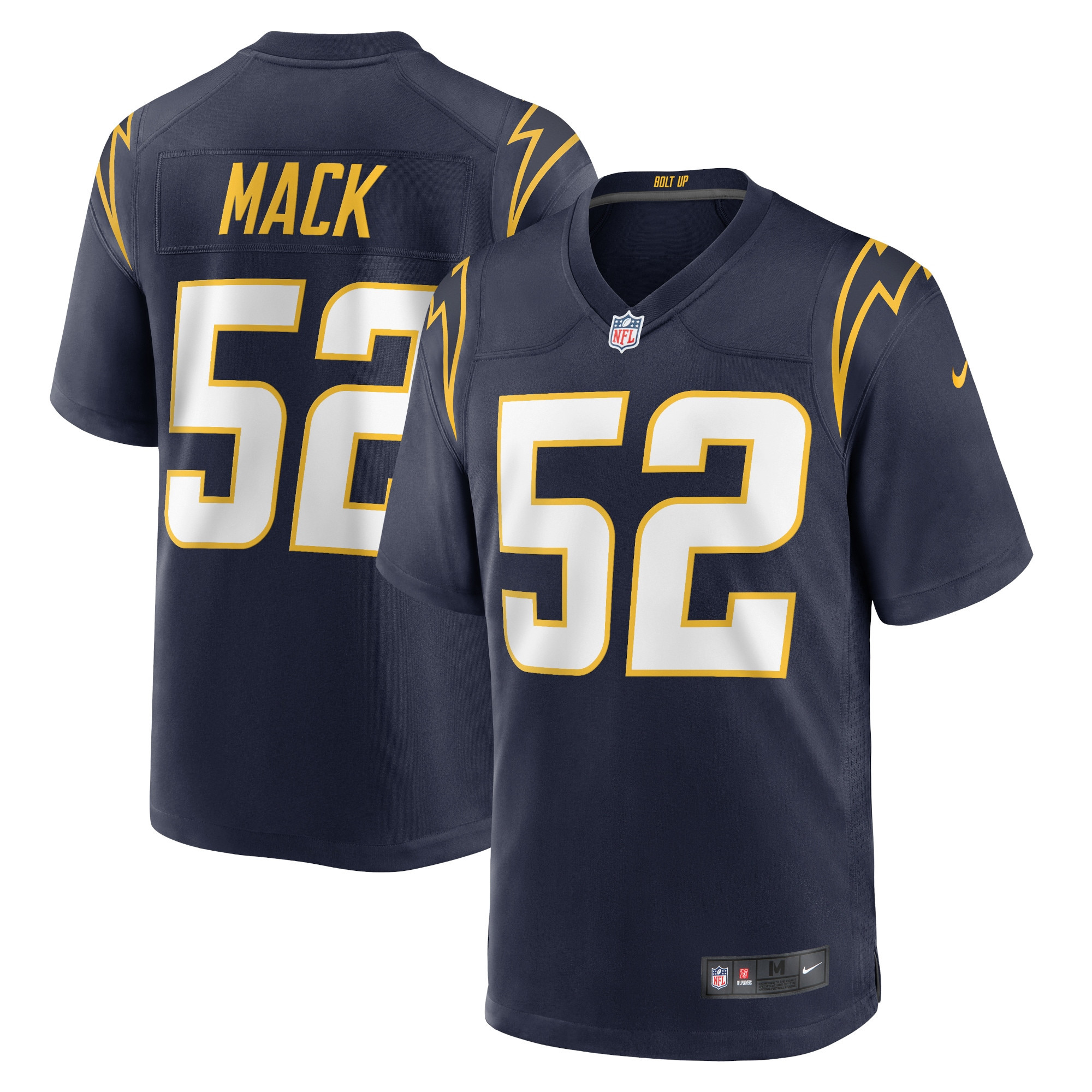 Khalil Mack Los Angeles Chargers Alternate Game Jersey - Navy Nfl