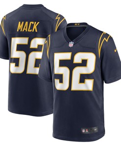 Khalil Mack Los Angeles Chargers Alternate Game Jersey - Navy Nfl