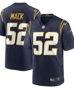 Khalil Mack Los Angeles Chargers Alternate Game Jersey Navy Nfl