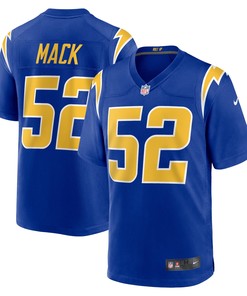Khalil Mack Los Angeles Chargers Alternate Game Jersey Royal Nfl