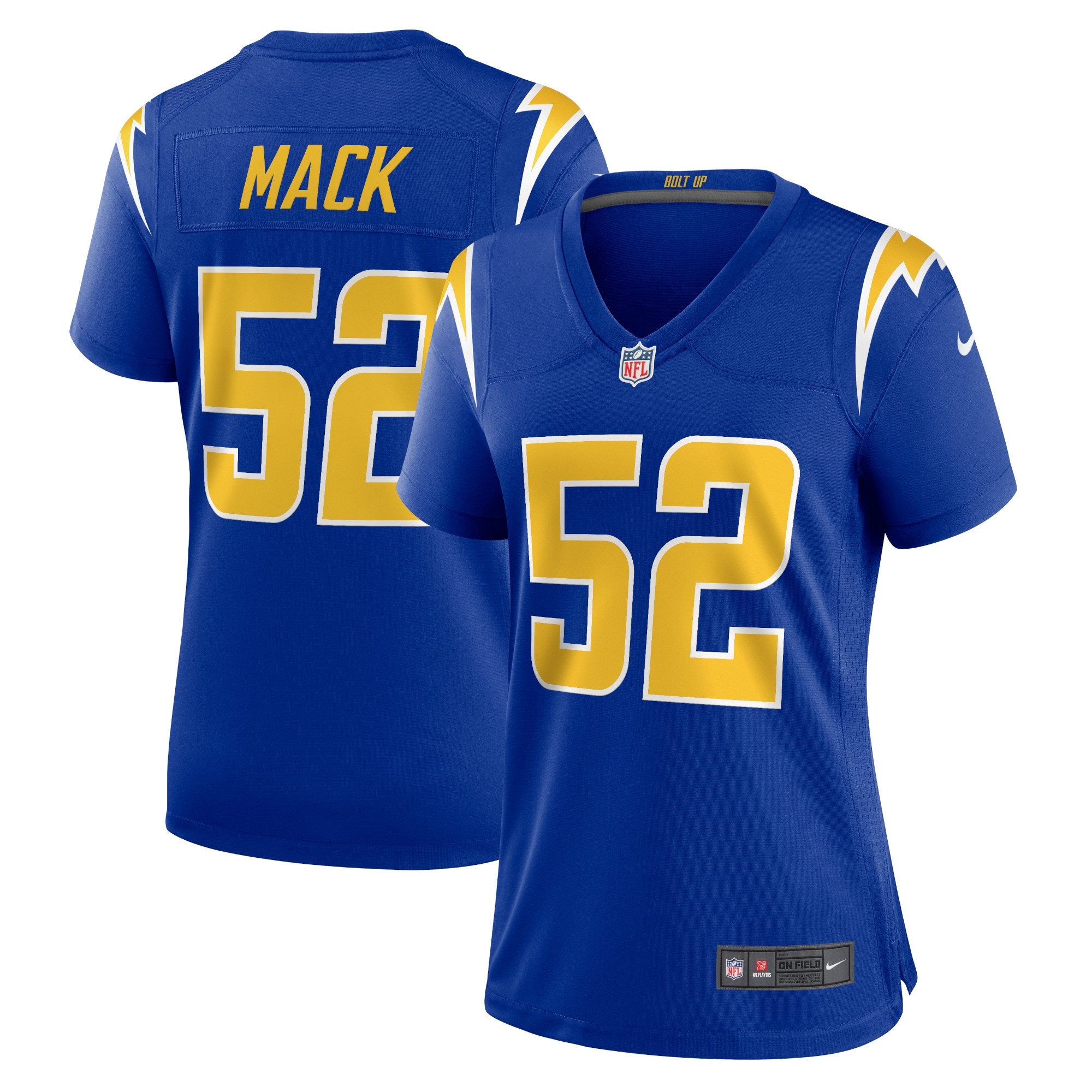 Khalil Mack Los Angeles Chargers Womens Alternate Game Jersey - Royal Nfl