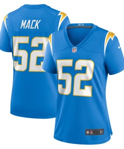 Khalil Mack Los Angeles Chargers Womens Game Jersey - Powder Blue Nfl