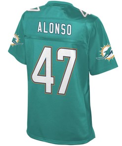 Kiko Alonso Miami Dolphins Nfl Pro Line Womens Player Jersey - Aqua
