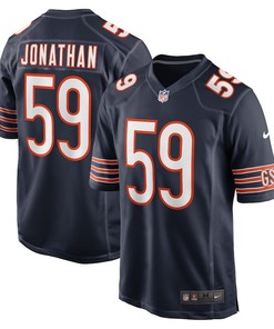 Kingsley Jonathan Chicago Bears Game Player Jersey - Navy