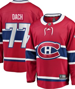 Kirby Dach Montreal Canadiens Fanatics Branded Home Breakaway Player Jersey - Red Nhl