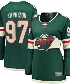 Kirill Kaprizov Minnesota Wild Fanatics Branded Womens Home Breakaway Replica Jersey - Green Nhl