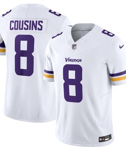 Kirk Cousins 8 Minnesota Vikings Classic Vapor F.U.S.E. Limited Men Jersey - White